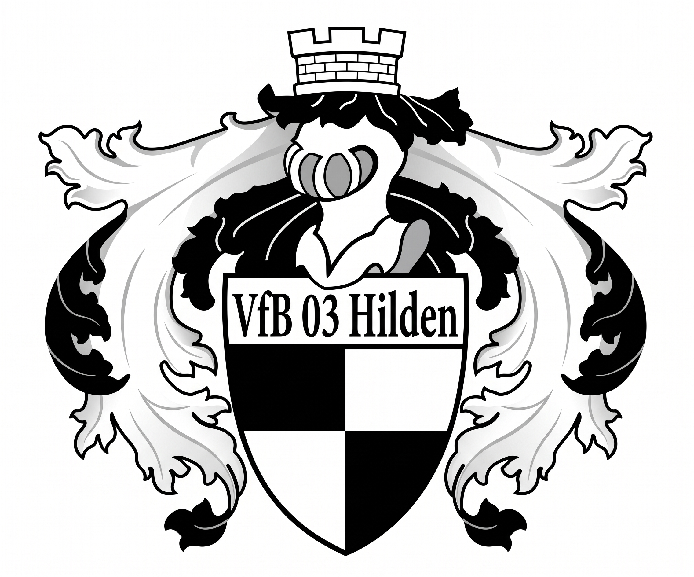 Wappen des VfB 03 Hilden e.V.